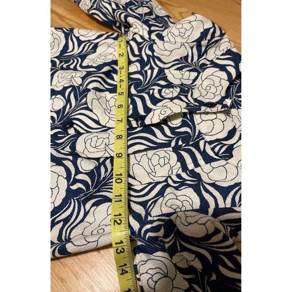 Janie and Jack Blue Floral Jacket Parisian Chic 2011 Line Girls Size 4-5T - Picture 7 of 8